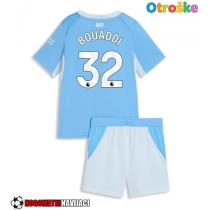 Otroške Nogometnih dresov Manchester City Ayyoub Bouaddi #32 Domači 2026-27 Kratki rokavi (+ hlače)
